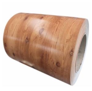 Quality Wood design ppgi 0.36x1250mm / wood steel coils zinc 100 wholesale