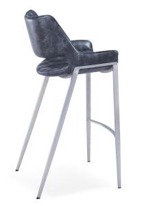 Quality 201 Brushed Stainless Steel Frame 76cm High Counter Stool wholesale