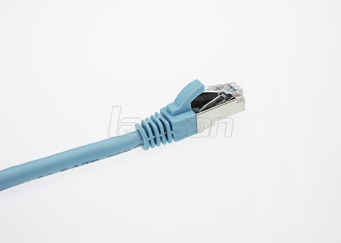 Round Shape Cat5e RJ45 Cat5e Patch Cable Custom Length For Computer Networks