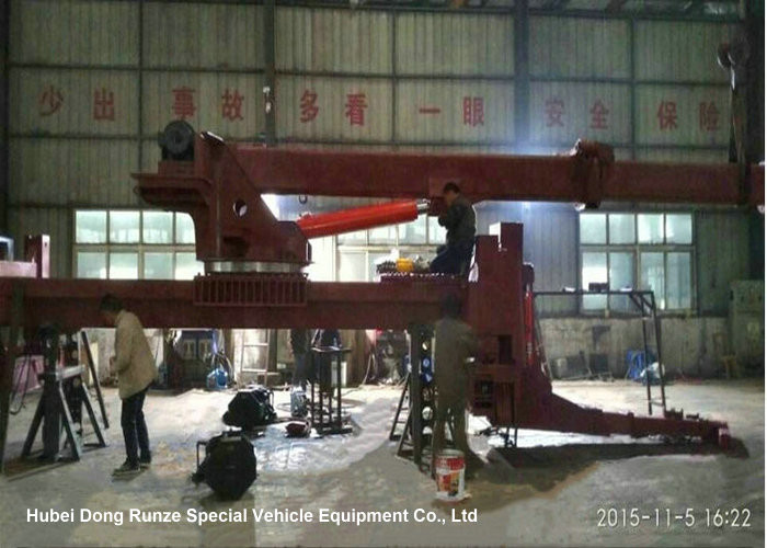 40 Ton 360 Degree Rotary Recovery Truck Body / Steel Wrecker Towing Body