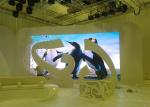 Wall Mounted Curved Indoor Full Color Led Display P3.91 860w High Brightness
