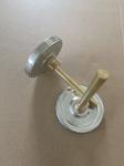 3.15" 80mm Hot Water Temperature Thermometer Gauge With Brass Thermo Well