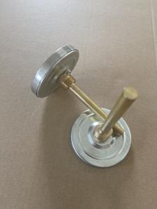 Quality 3.15&quot; 80mm Hot Water Temperature Thermometer Gauge With Brass Thermo Well wholesale
