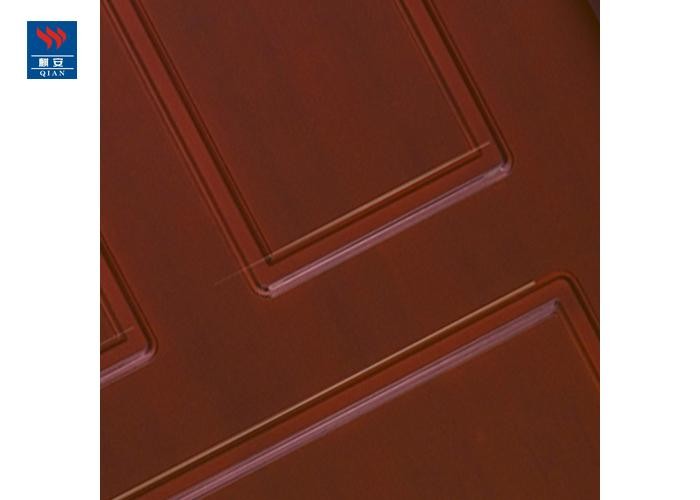 Fire Rated Solid PVC Wood Door Design Timber Hotel Interior Flush Door Fireproof Wood Door