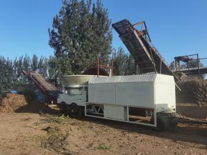 Quality Wood Chipper Tub Grinder Large Roots Shredder With Hydraulic Conveyor wholesale