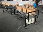 Good Load Capacity Motorized Flexible Telescopic Roller Conveyor
