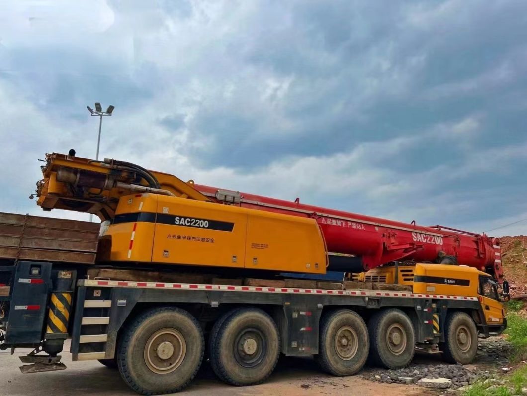 Good Original Condition with Stable Work 2014 Sy 180t Truck Crane