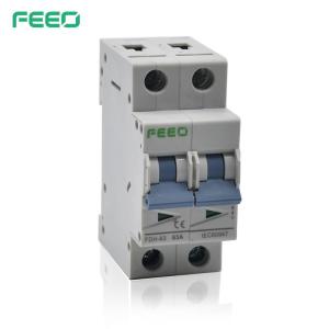 China 2P GB14048 rated current 63A DC Solar Isolator Switch on sale