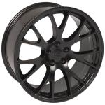 Challenger Charger Magnum 300 Replica Rim DG15 Hellcat Satin Blk 20x10 2528