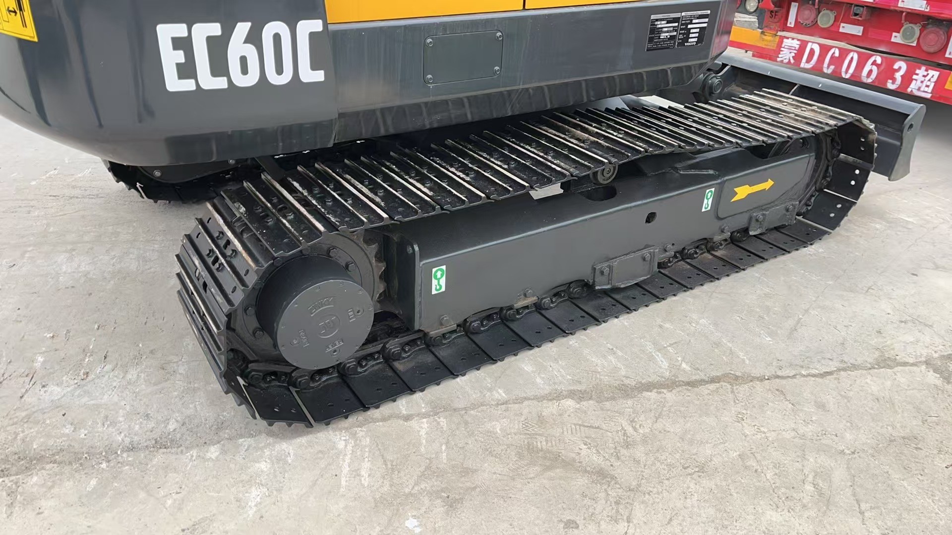 2023 Year 6 Ton Mini Used Volvo EC60C Excavator Hydraulic Crawler Digger