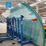 Bend Tempered Glass 10mm Green Safety Toughened Glass