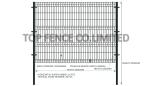 3D wire mesh fence panels