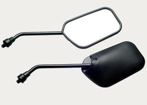 Quality Honda Crusier Motorcycle Rear View Mirrors , Square Motorcycle Mirrors wholesale