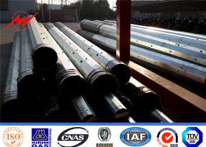 Quality Q345 220kv Steel Tubular Electric Pole 15 Years Waranty wholesale
