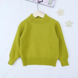 Quality Stock Lovely Baby Boy Girl Autumn Winter Clothes Long Sleeve Crew Sweater wholesale