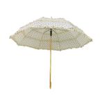 Fashion Design Ladies Umbrella With Lace Golden Frame
