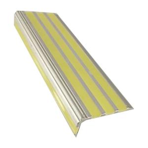 China Safety Sign Stair Nosing Aluminium Reflective Strip Stepping Markers on sale