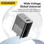 High Power GaN Chargers USB A Type C Double Port Quick Charging PD Wall Charger