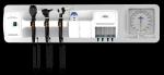 Wall Mounted ENT Diagnostic Set With Ophthalmoscope / Otoscope / Nasal Speculum