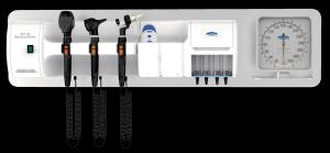 Quality Wall Mounted ENT Diagnostic Set With Ophthalmoscope / Otoscope / Nasal Speculum wholesale