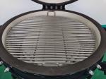 Ceramic Pizza Charcoal Kamado Grill 21.5 Inch BBQ Bamboo Shelves And Handle