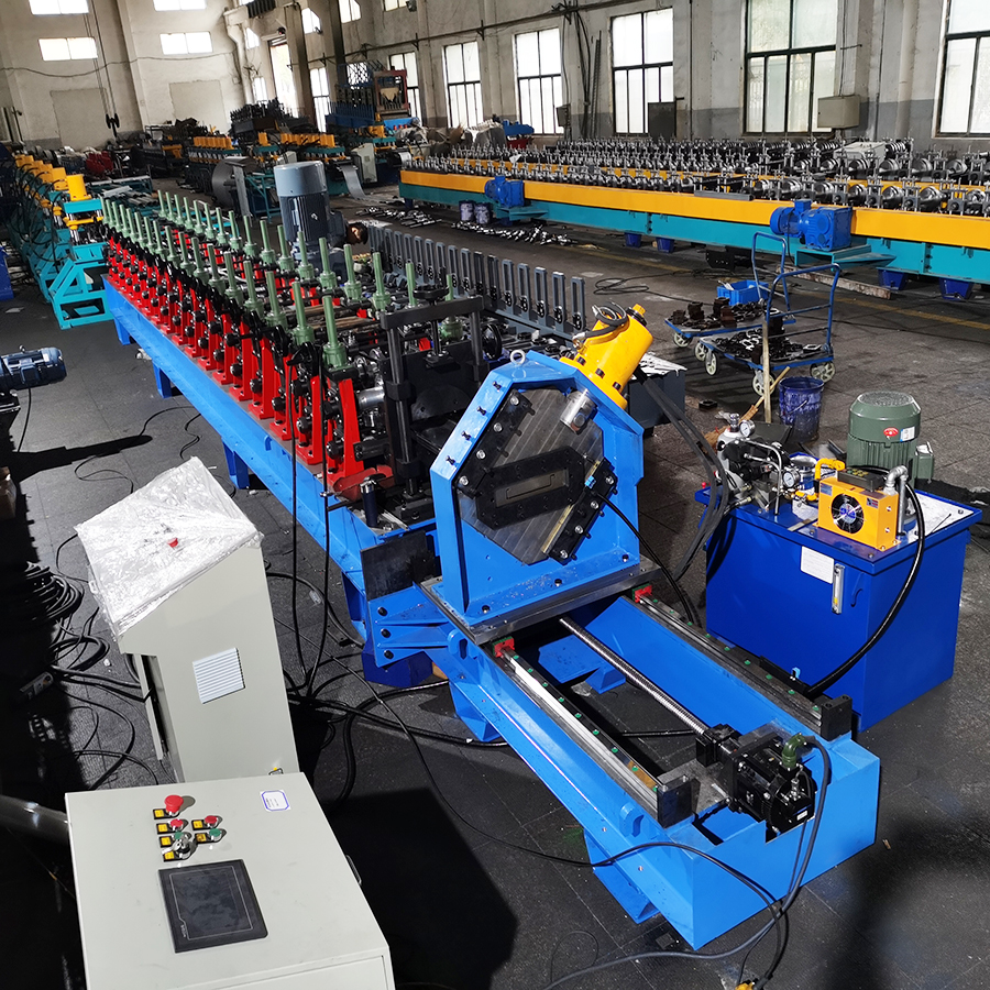 Metal Decking Planks Scaffold Forming Machine 12T OEM