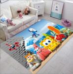 Cartoon polyester Fiber Living Room Floor Carpet Special Style