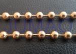 Elegant Round Metal Ball Curtain , Ceiling Decoration Room Beads Curtain