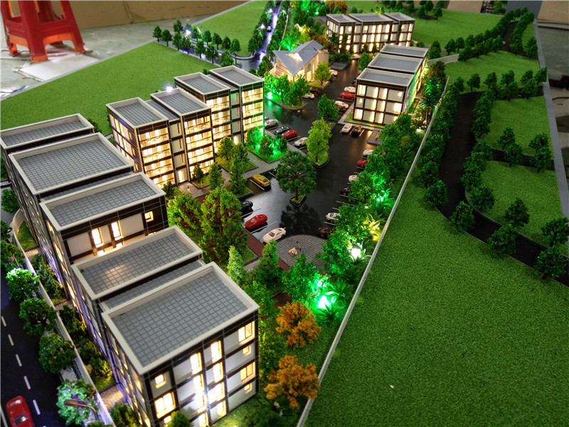 3d real estate design model from architectural model making factory