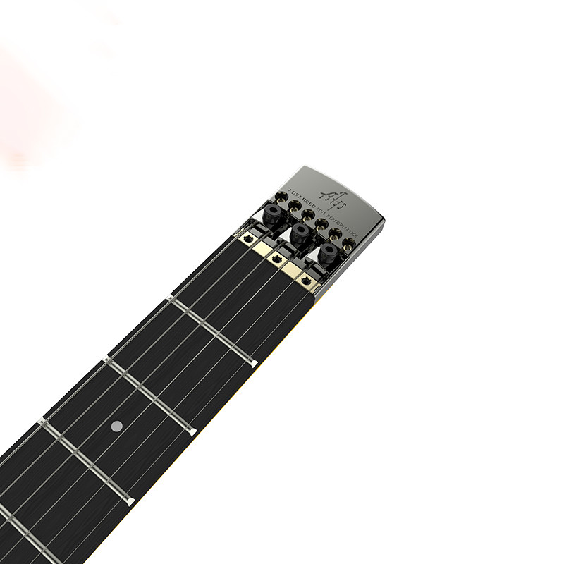 GRAND Headless Travel Electric Guitar double humbucker GDS-200 Ebony finger board foldable guitar