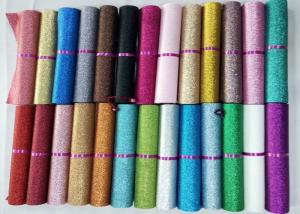 Quality Useful Fancy Leather Multi Coloured Glitter Fabric PU Leather KTV Bars Wallpaper wholesale