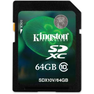 Quality Kingston 64GB SDXC Card Class 10 Price $20 wholesale
