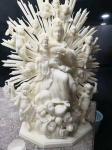 Virgin Mary Statue 1200dpi Stereolithography 3D Printing Custom Hand Painting