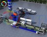 220V Wet Cast Doser Machine For Veneer Stone Production Floor Tile Making