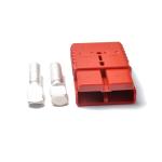 350A 600V Forklift Battery Plug , Winch Trailer Forklift Battery Cable