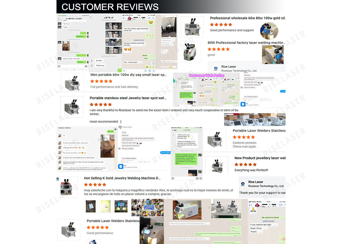 100w 60w Ring Necklace Pendant Jewelry Laser Welding Machine