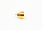 40GHz SMP Male RF Coaxial Limited Detent Connector Gold Plated