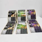 Shinny Gold Metallic Printing Adhesive Label for Health Product