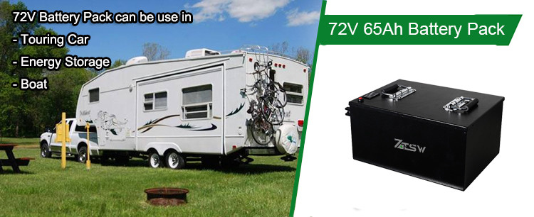 72V 50Ah 60Ah 100Ah 200Ah Lithium Ion Truck Battery CE UN38.3