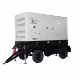 460KW 575KVA Silent Trailer type Diesel Generator Sets With Cummins KTAA19-G6