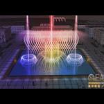 Multicolored shining manufacturer multimedia fountain Chinese experienced