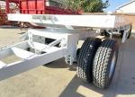 1310mm Wheel Base Heavy Duty Cargo Timber Transport Draw Bar Full Trailer for