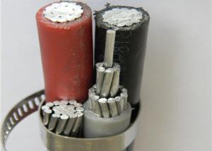 Quality Xlpe /pe insulated aerial bundle assembled abc cable 4x25mm2 wholesale