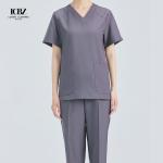 Uniforms From Medical Scrub Spandex Stretch Fashionable Uniformes Medico Nursing