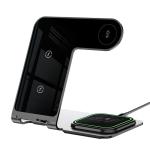 Aluminum 15W Wireless Charging Stand for Qi Standard Smart Phone