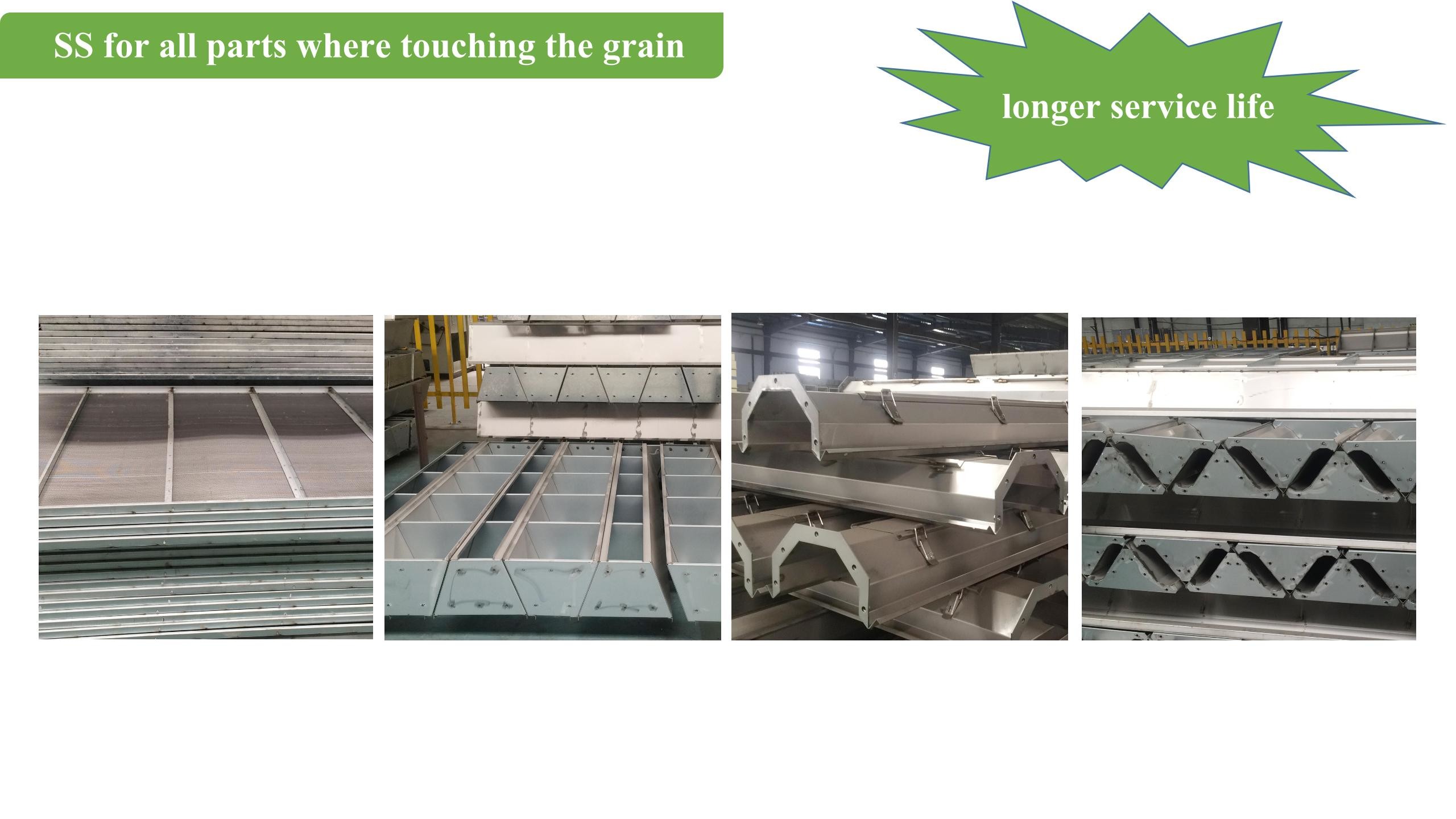 SUNMERO Cross Flow Type Rice Mill Dryer For Grain Storage