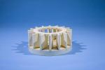 90 Mm Piezoelectric Alumina Ceramic Components , Zirconia Alumina Grinding