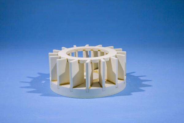 90 Mm Piezoelectric Alumina Ceramic Components , Zirconia Alumina Grinding