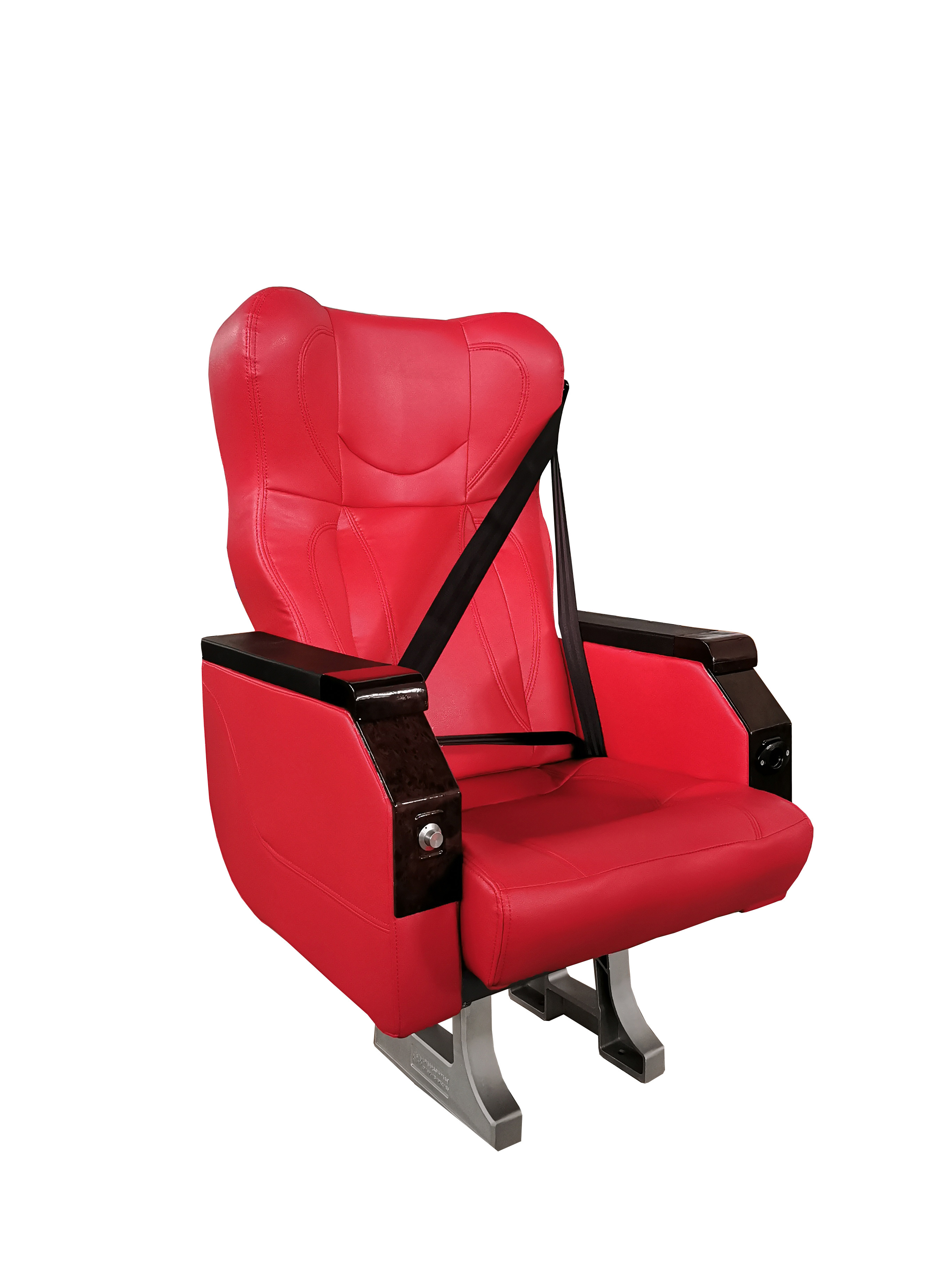 Fabric Hiace Luxury Van Bus Seats 1130mm Height