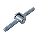 Customized Iron Zinc Door Hinge Screws Powder Coating Yellow Brown